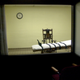 A view of the death chamber from the witness room at the Southern Ohio Correctional Facility shows an electric chair and gurney Aug. 29, 2001, in Lucasville, Ohio. (Mike Simons/Getty Images)